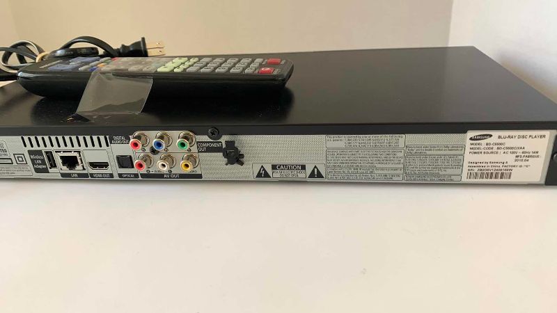 Photo 1 of SAMSUNG  BLU-RAY PLAYER MODEL BD-C5500C