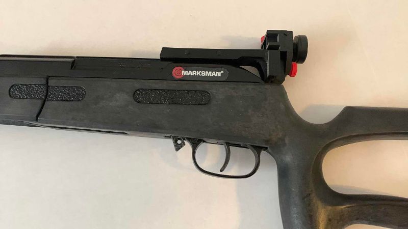 Photo 1 of MARKSMAN MODEL 1799 BRIGHT SHOT FIBER OPTIC SIGHT .177 CAL AIR RIFLE