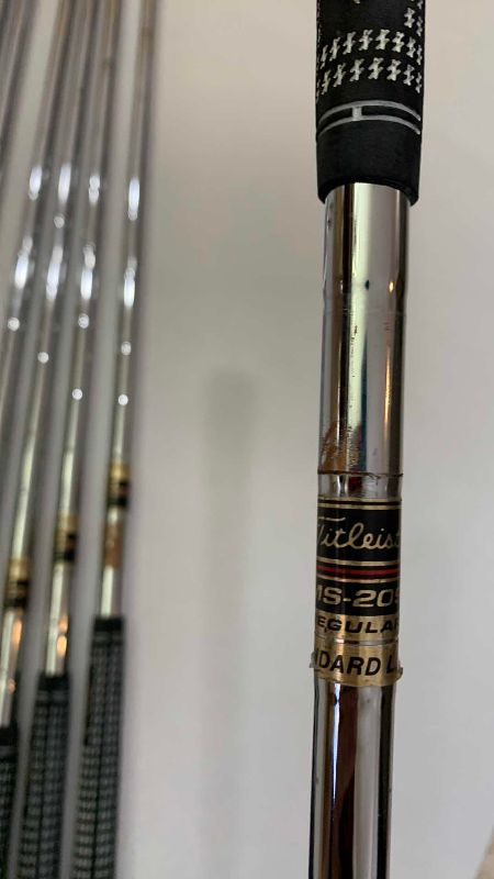 Photo 1 of TITLEST DCI STEEL SHAFTED IRON SET