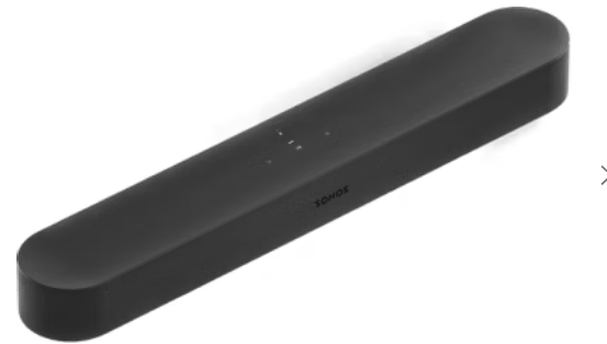 Photo 1 of SONOS BEAM 1 SMART SOUND BAR APPLE AIRPLAY 2 VOICE ENABLED