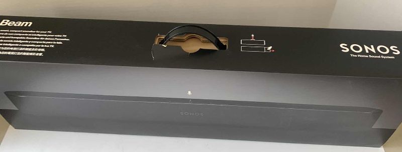 Photo 1 of SONOS BEAM 1 SMART SOUND BAR APPLE AIRPLAY 2 VOICE ENABLED