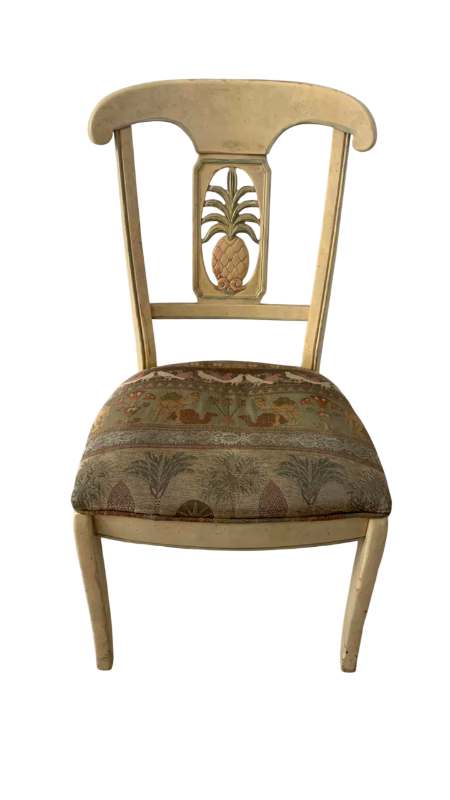 Photo 1 of ETHAN ALLEN LEGACY CARVED PINEAPPLE DINING CHAIR