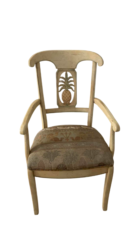 Photo 1 of ETHAN ALLEN LEGACY CARVED PINEAPPLE DINING CHAIR