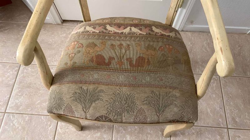 Photo 1 of ETHAN ALLEN LEGACY CARVED PINEAPPLE DINING CHAIR