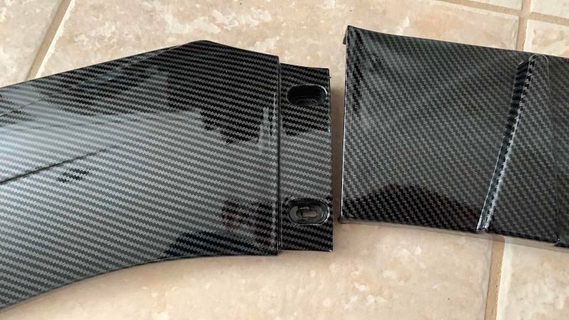 Photo 1 of CARBON FRONT BUMPER FOR TESLA MODEL 3 2018