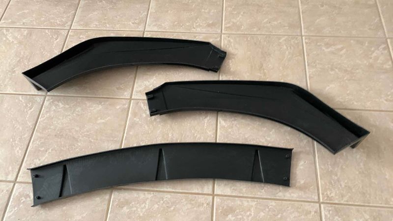 Photo 1 of CARBON FRONT BUMPER FOR TESLA MODEL 3 2018