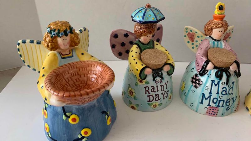 Photo 1 of 5-DEBRA JORDAN CERAMIC FIGURES