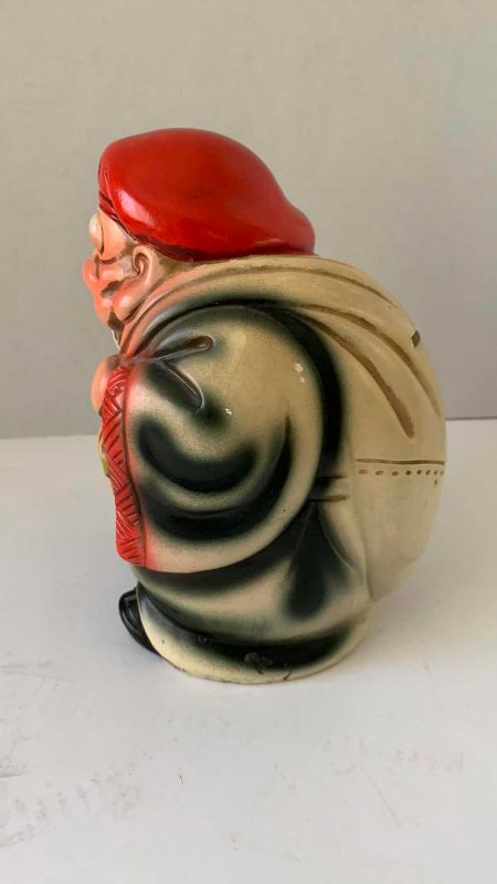 Photo 1 of VINTAGE CERAMIC HOTEI FIGURE BANK  8 1/2” TALL