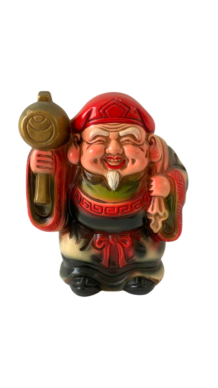 Photo 1 of VINTAGE CERAMIC HOTEI FIGURE BANK  8 1/2” TALL