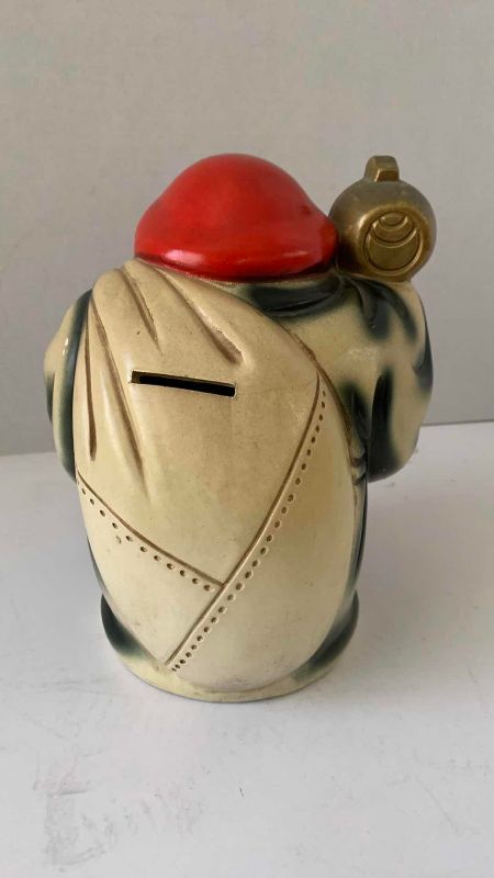 Photo 1 of VINTAGE CERAMIC HOTEI FIGURE BANK  8 1/2” TALL