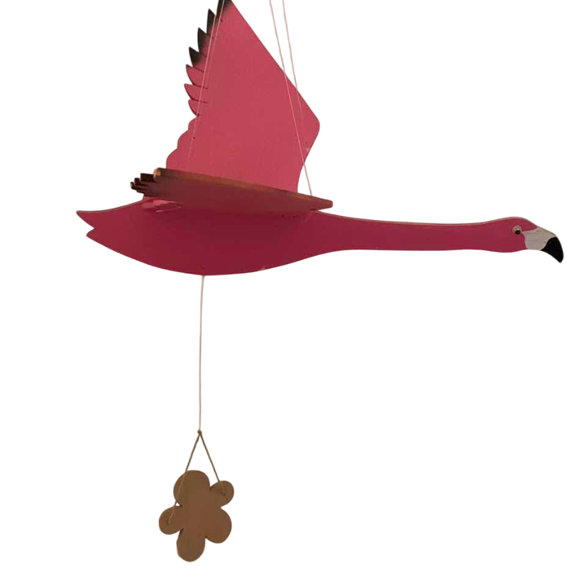 Photo 1 of VINTAGE FLAMINGO FLYING PUPPET