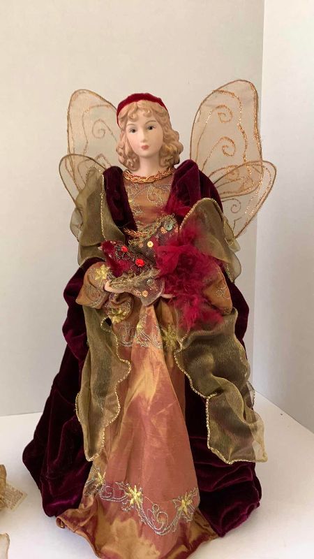 Photo 1 of 2-CHRISTMAS ANGELS 17”