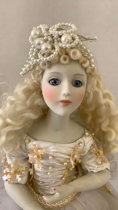 Photo 1 of MARIE OSMOND PORCELAIN DOLL 16”