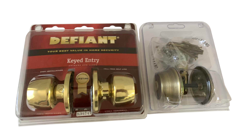 Photo 1 of KEYED ENTRY AND DEADBOLT LOCKS