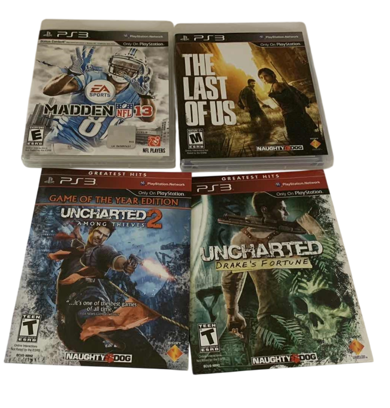 Photo 1 of 4-PLAYSTATION 3 GAMES