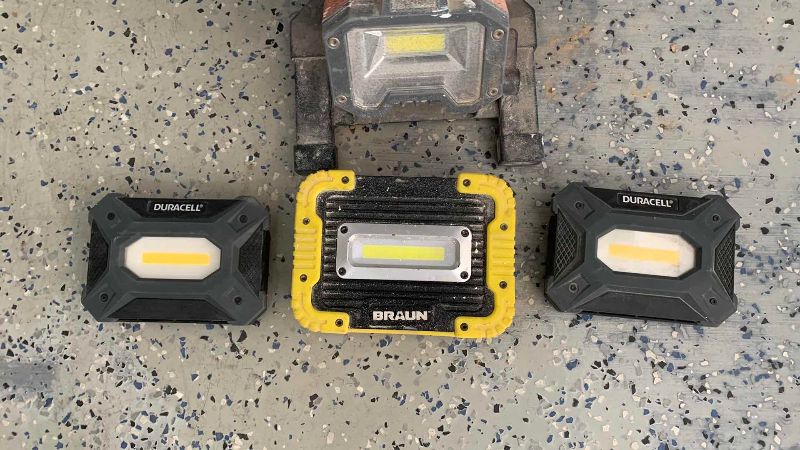 Photo 1 of 4-WORK LIGHTS