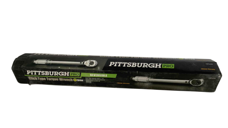 Photo 1 of PITTSBURG PRO REVERSIBLE TORQUE WRENCH ITEM 61276