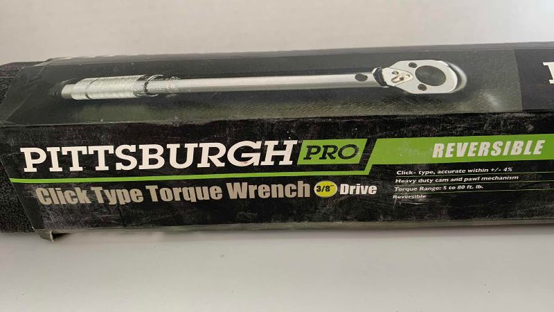 Photo 1 of PITTSBURG PRO REVERSIBLE TORQUE WRENCH ITEM 61276