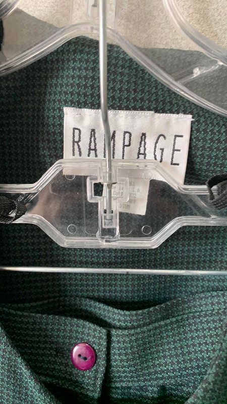 Photo 1 of WOMENS RAMPAGE BUTTON DOWN SUIT SIZE M