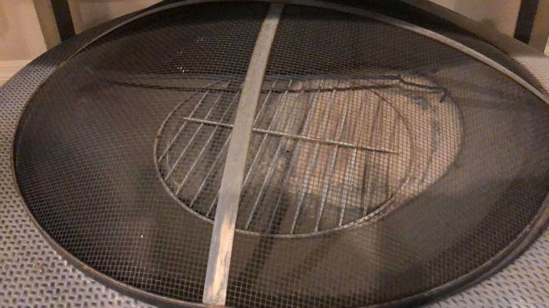 Photo 1 of LIGHTWEIGHT METAL FIRE PIT 36” WIDE