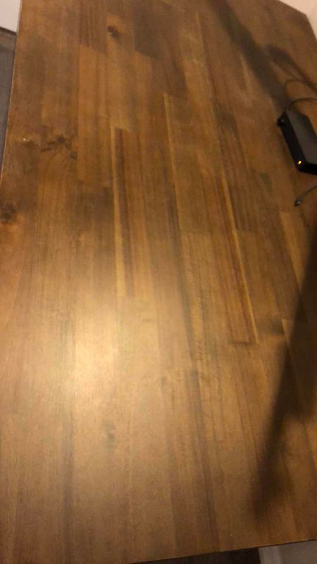 Photo 1 of WOODEN TABLE 60” X 36” H 30”