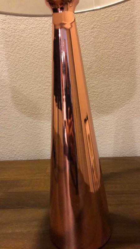 Photo 1 of COPPER LAMP