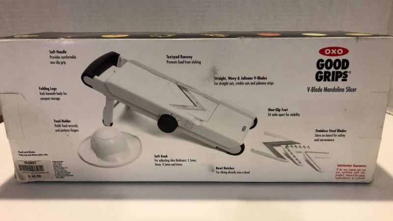Photo 1 of OXO GOOD GRIPS V-BLADE MANDOLINE SLICER