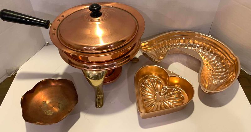 Photo 1 of COPPER COOKWARE