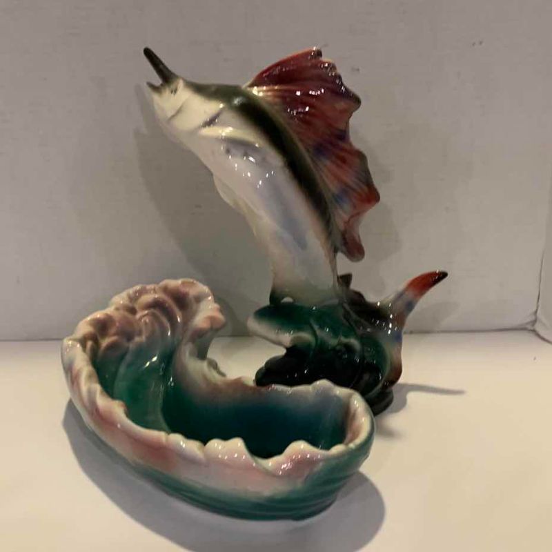 Photo 1 of DECORATIVE SAIL FISH FIGURINE14” x 12”