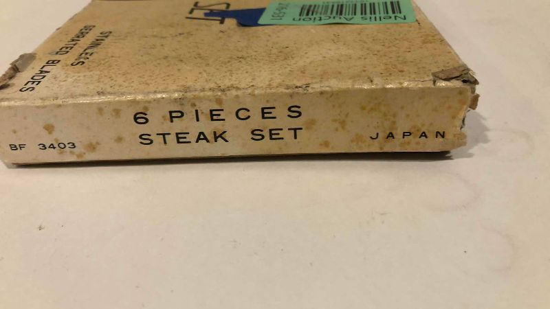 Photo 1 of VINTAGE STEAK SET STAG STEAK SET