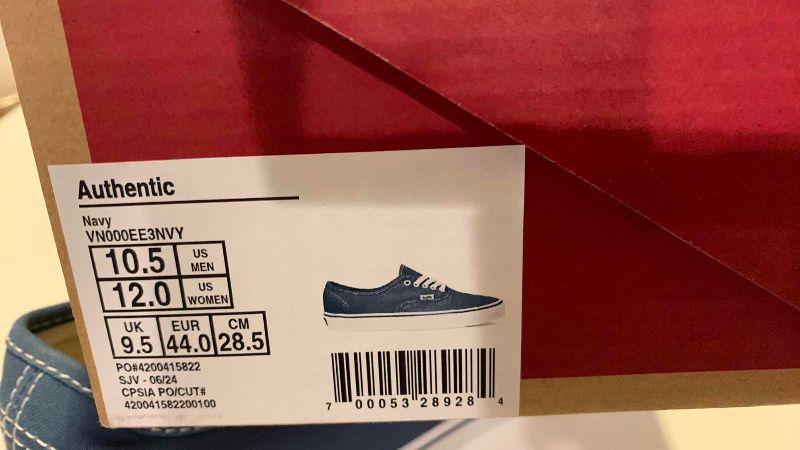 Photo 1 of MENS VANS SHOES SIZE 10.5