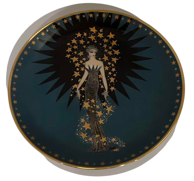Photo 1 of HOUSE OF ERTE PORCELAIN LIMITED EDITION “STARSTRUCK” PLATE