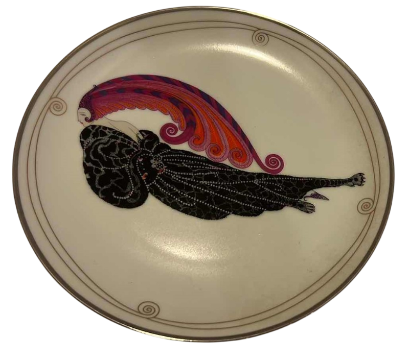 Photo 1 of HOUSE OF ERTE PORCELAIN LIMITED EDITION “BEAUTY AND THE BEAST” PLATE