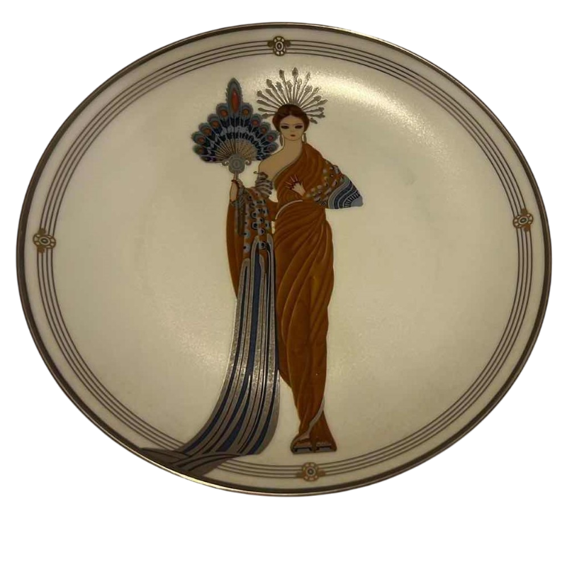 Photo 1 of HOUSE OF ERTE PORCELAIN LIMITED EDITION “ATHENA” PLATE