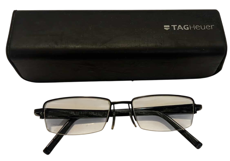 Photo 1 of TAG HEUER READING GLASSES WITH PRESCRIPTION +2.00
