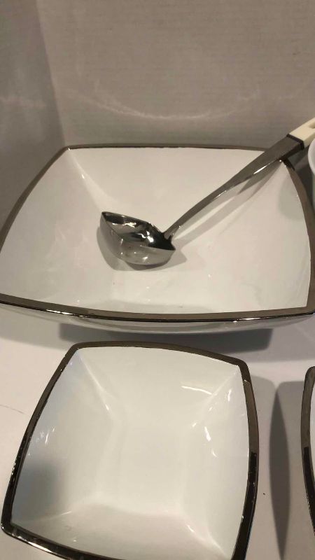 Photo 1 of I PATRIZI SOUP AND SALAD SET MADE IN ITALY