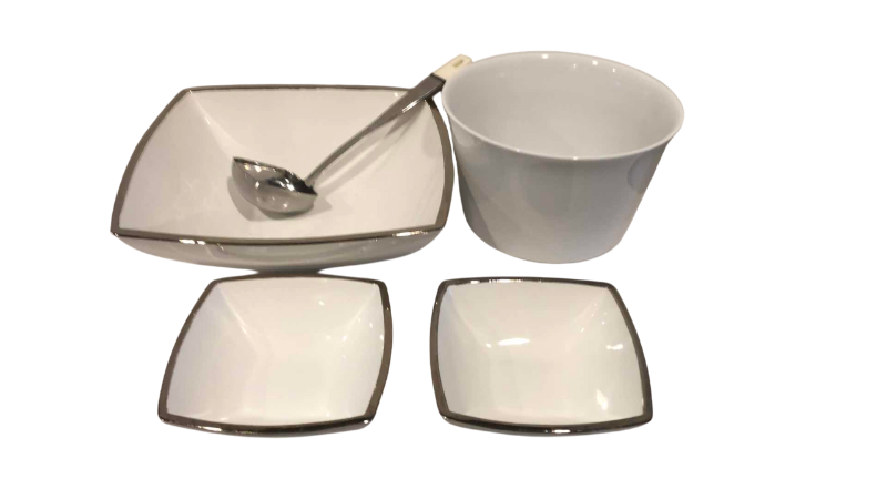 Photo 1 of I PATRIZI SOUP AND SALAD SET MADE IN ITALY