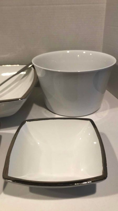 Photo 1 of I PATRIZI SOUP AND SALAD SET MADE IN ITALY