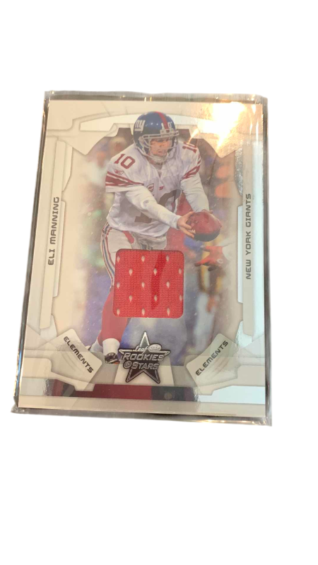 Photo 1 of 2008 DONRUSS ELI MANNING JERSEY CARD 74/100 NFL FOOTBALL