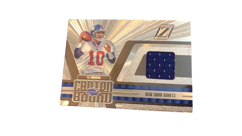 Photo 1 of 2005 DONRUSS ELI MANNING JERSEY CARD 95/199 NFL FOOTBALL