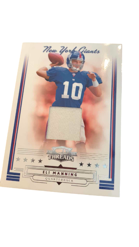 Photo 1 of 2006 DONRUSS ELI MANNING JERSEY CARD 26/137 NFL FOOTBALL