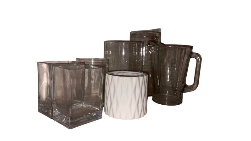 Photo 1 of VASES AND PITCHER 15”