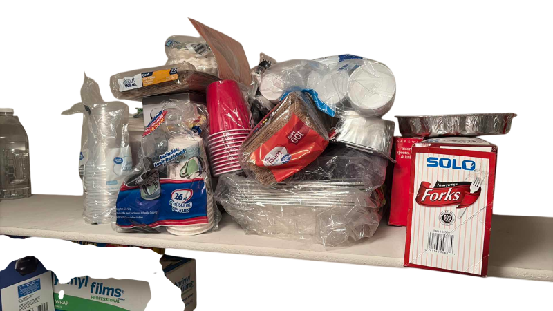 Photo 1 of KITCHEN PAPER DINING ITEMS