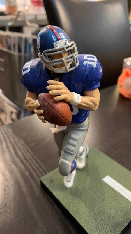 Photo 1 of 2-ELI MANNING FIGURES
