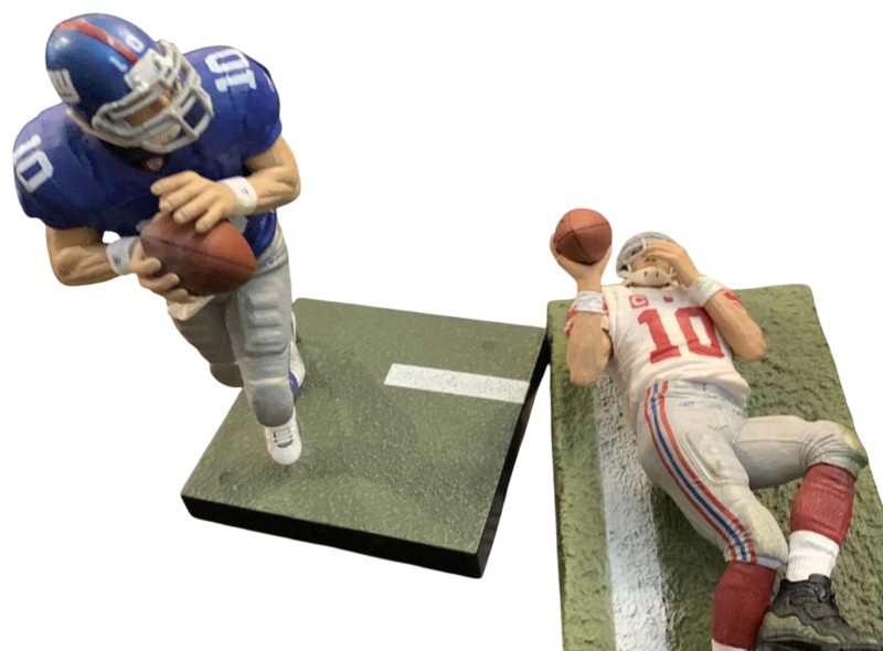 Photo 1 of 2-ELI MANNING FIGURES