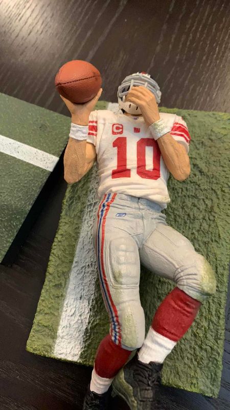 Photo 1 of 2-ELI MANNING FIGURES