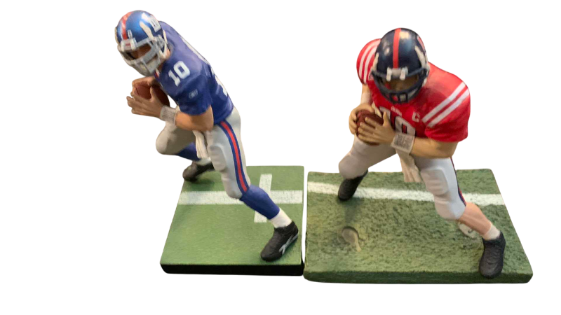 Photo 1 of 2-ELI MANNING FIGURES