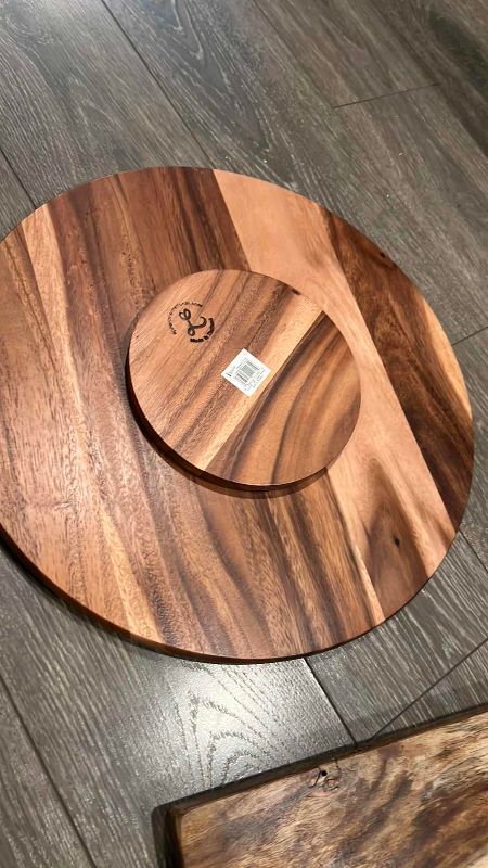 Photo 1 of SLATE AND WOOD SERVING SETS CHARCUTERIE BOARDS
