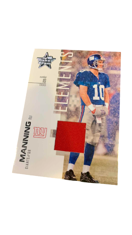 Photo 1 of 2007 DONRUSS ELI MANNING JERSEY CARD 172/250