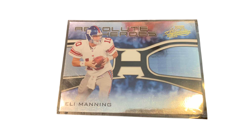 Photo 1 of 2006 PLAYOFF ELI MANNING NUMBERED CARD 9/100 NFL FOOTBALL
